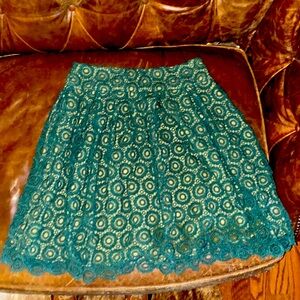 Anthropologie 🎄 Moulinette Soeurs skirt Christmas❤️ Holidays